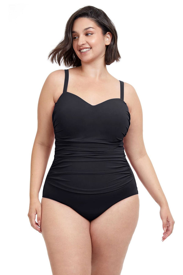 Gottex Profile By Gottex Tutti Frutti Plus Size Scoop Neck One Piece